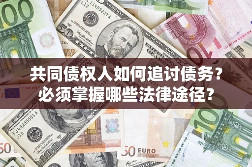 武汉共同债权人如何追讨债务？必须掌握哪些法律途径？