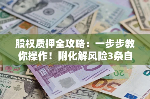 武汉股权质押全攻略：一步步教你操作！附化解风险3条自救法则