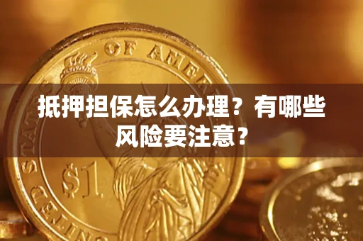 武汉抵押担保怎么办理？有哪些风险要注意？