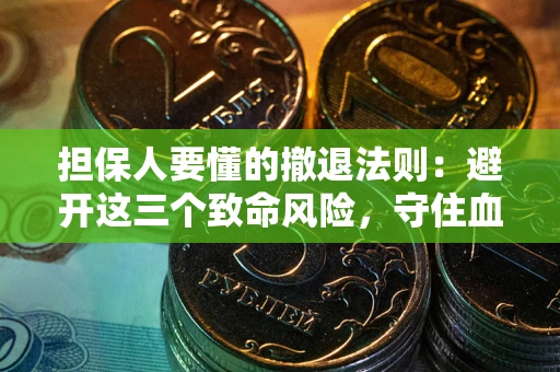 武汉担保人要懂的撤退法则：避开这三个致命风险，守住血汗钱