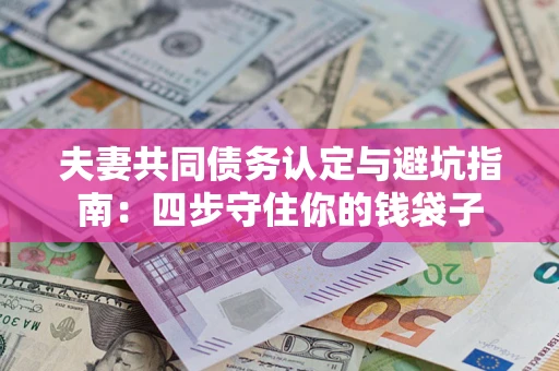 武汉夫妻共同债务认定与避坑指南：四步守住你的钱袋子
