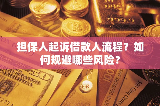 武汉担保人起诉借款人流程？如何规避哪些风险？
