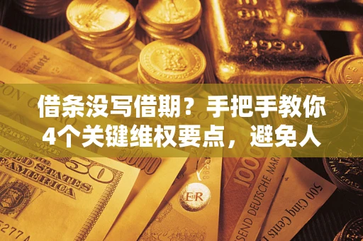 武汉借条没写借期？手把手教你4个关键维权要点，避免人财两空
