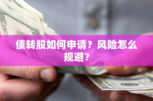 武汉债转股如何申请？风险怎么规避？