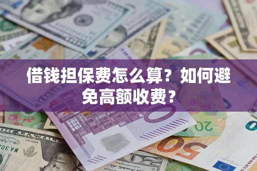 武汉借钱担保费怎么算？如何避免高额收费？